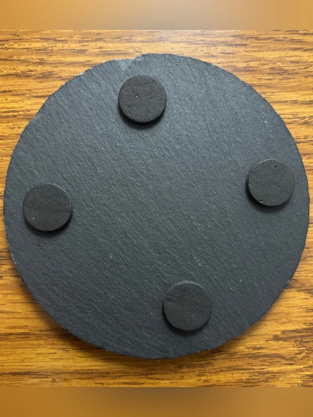 Naruto Sharingan Laser Engraved Painted Slate Coaster